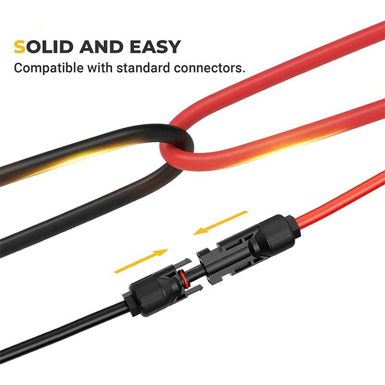 20 fit 10awg güneş uzatma kablosu düşük sıcaklıklarda sert ve çatlayacak mı?
