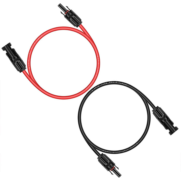 UV Dirençli Hava Koşullarına Dayanıklı 3 Ayak 10AWG Fotovoltaik Tel